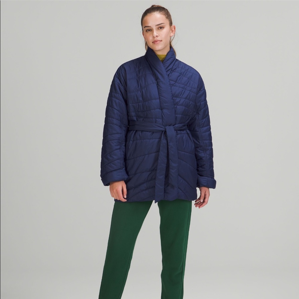 NWT lululemon insulated wrap jacket - online only